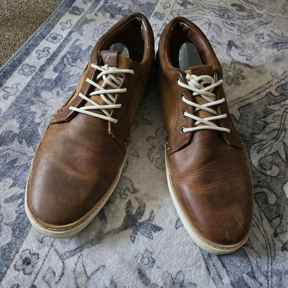 Aldo Tan Leather Chukka Boots